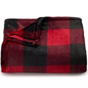 NWT THE BIG ONE Buffalo Plaid Blanket